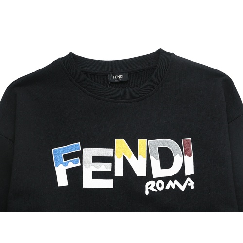 Replica Fendi Hoodies Long Sleeved For Unisex #1244751 $48.00 USD for Wholesale