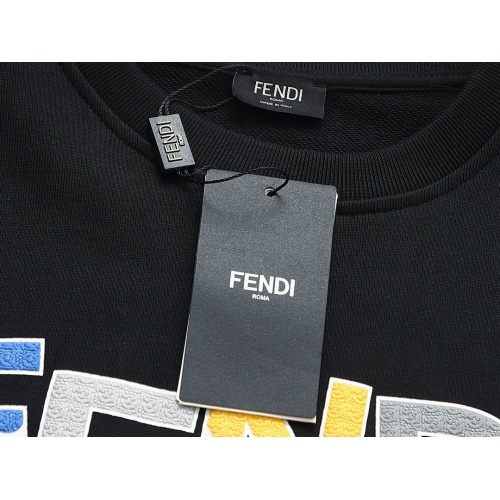 Replica Fendi Hoodies Long Sleeved For Unisex #1244751 $48.00 USD for Wholesale