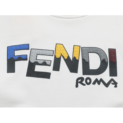 Replica Fendi Hoodies Long Sleeved For Unisex #1244752 $48.00 USD for Wholesale