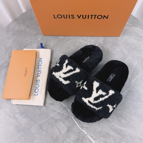 Replica Louis Vuitton Slippers For Women #1244758 $92.00 USD for Wholesale