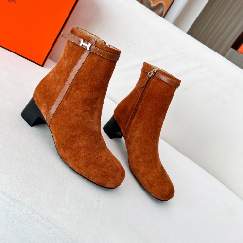 Hermes Boots For Women #1244791 $115.00 USD, Wholesale Replica Hermes Boots