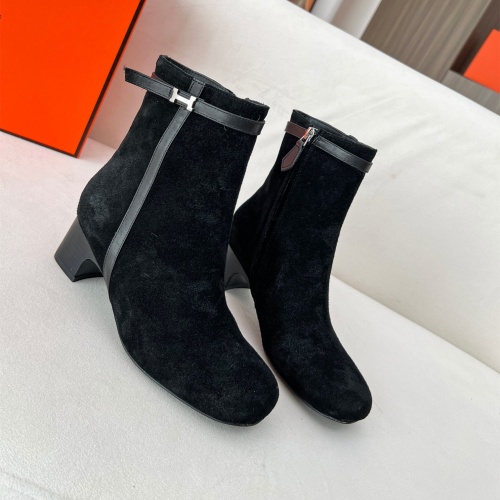 Hermes Boots For Women #1244792 $115.00 USD, Wholesale Replica Hermes Boots