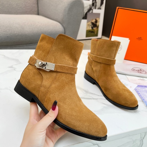 Hermes Boots For Women #1244803 $98.00 USD, Wholesale Replica Hermes Boots