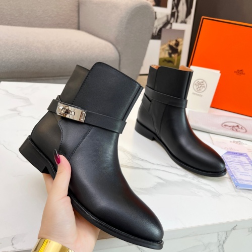 Hermes Boots For Women #1244805 $98.00 USD, Wholesale Replica Hermes Boots