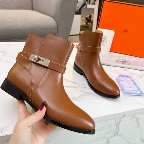 Hermes Boots For Women #1244806 $98.00 USD, Wholesale Replica Hermes Boots