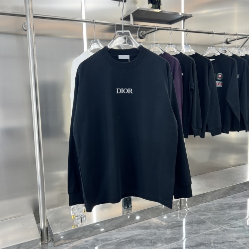 Christian Dior T-Shirts Long Sleeved For Unisex #1244824 $42.00 USD, Wholesale Replica Christian Dior T-Shirts