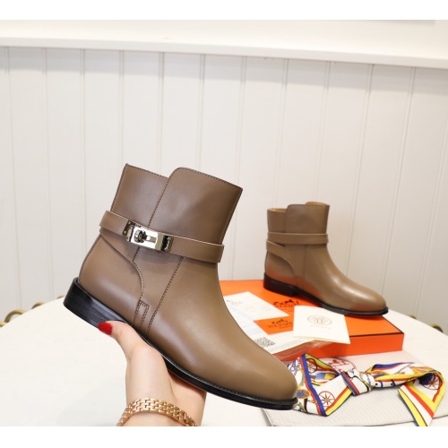 Hermes Boots For Women #1244825 $98.00 USD, Wholesale Replica Hermes Boots