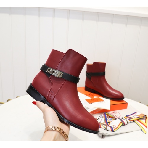 Hermes Boots For Women #1244827 $98.00 USD, Wholesale Replica Hermes Boots