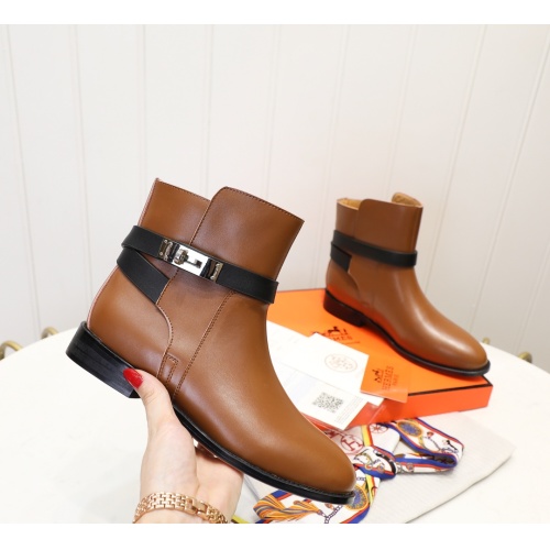 Hermes Boots For Women #1244830 $98.00 USD, Wholesale Replica Hermes Boots