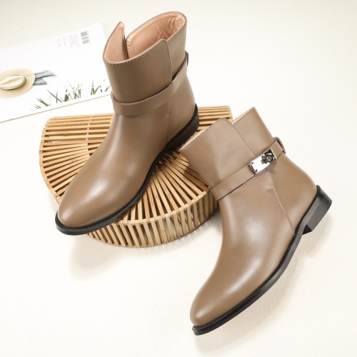 Hermes Boots For Women #1244839 $98.00 USD, Wholesale Replica Hermes Boots