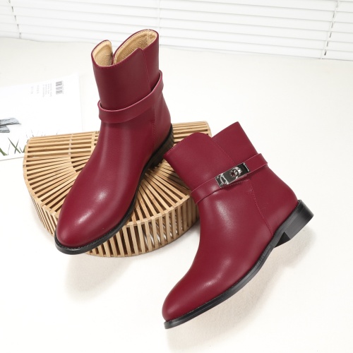 Hermes Boots For Women #1244840 $98.00 USD, Wholesale Replica Hermes Boots