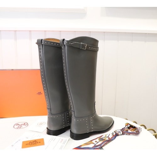 Replica Hermes Boots For Women #1244855 $118.00 USD for Wholesale