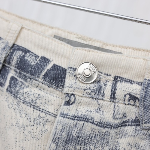 Replica Christian Dior Jeans For Unisex #1244861 $105.00 USD for Wholesale