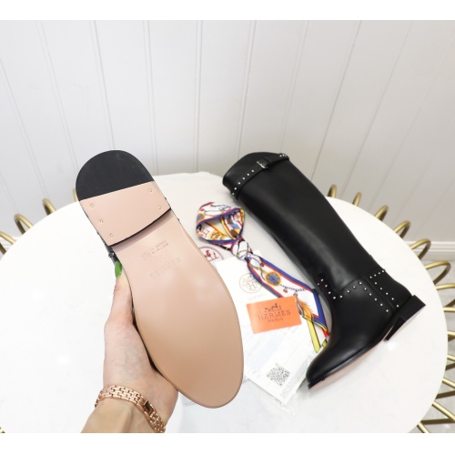 Replica Hermes Boots For Women #1244862 $118.00 USD for Wholesale