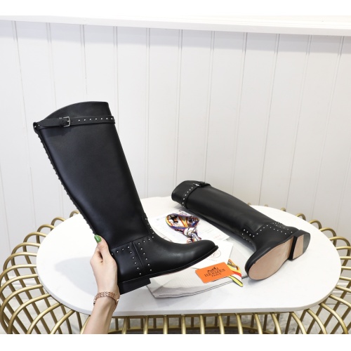 Replica Hermes Boots For Women #1244862 $118.00 USD for Wholesale