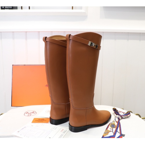 Replica Hermes Boots For Women #1244869 $112.00 USD for Wholesale