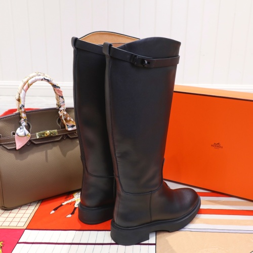 Replica Hermes Boots For Women #1244880 $112.00 USD for Wholesale