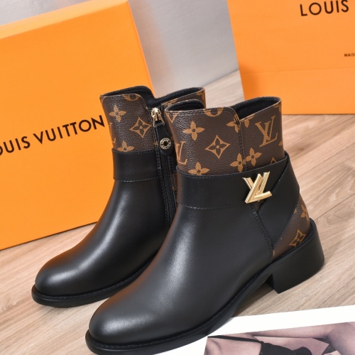 Louis Vuitton Boots For Women #1244891 $98.00 USD, Wholesale Replica Louis Vuitton Boots