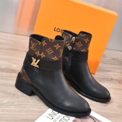 Replica Louis Vuitton Boots For Women #1244891 $98.00 USD for Wholesale