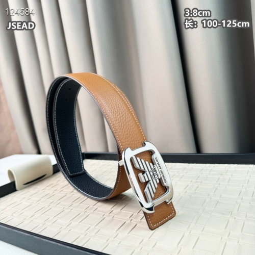 Replica Armani AAA Quality Belts For Men #1244893 $56.00 USD for Wholesale