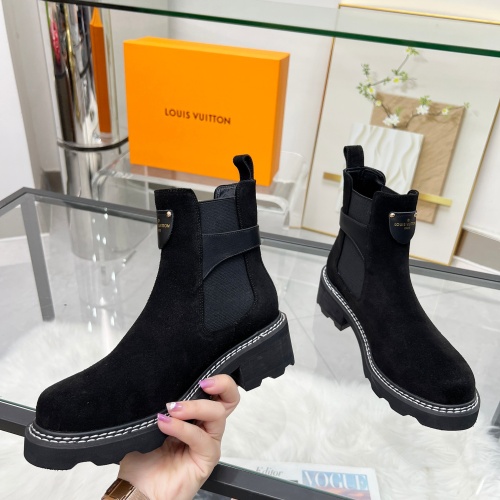 Replica Louis Vuitton Boots For Women #1244896 $100.00 USD for Wholesale