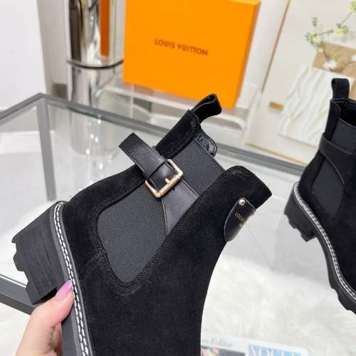 Replica Louis Vuitton Boots For Women #1244896 $100.00 USD for Wholesale