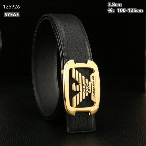 Replica Armani AAA Quality Belts For Men #1244897 $60.00 USD for Wholesale