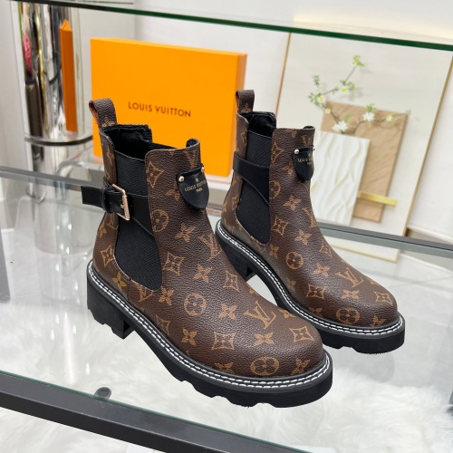 Replica Louis Vuitton Boots For Women #1244900 $100.00 USD for Wholesale