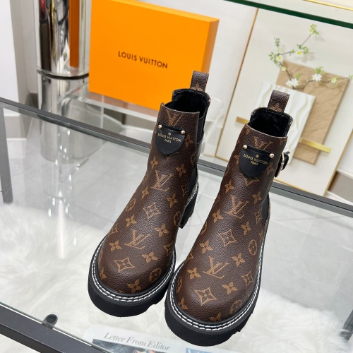 Replica Louis Vuitton Boots For Women #1244900 $100.00 USD for Wholesale