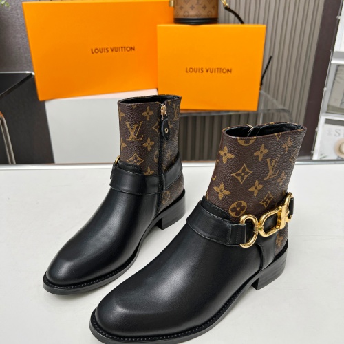 Louis Vuitton Boots For Women #1244903 $102.00 USD, Wholesale Replica Louis Vuitton Boots