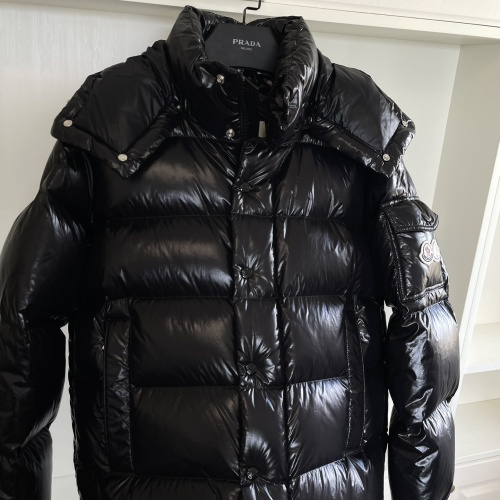 Replica Moncler Down Feather Coat Long Sleeved For Unisex #1245005 $160.00 USD for Wholesale