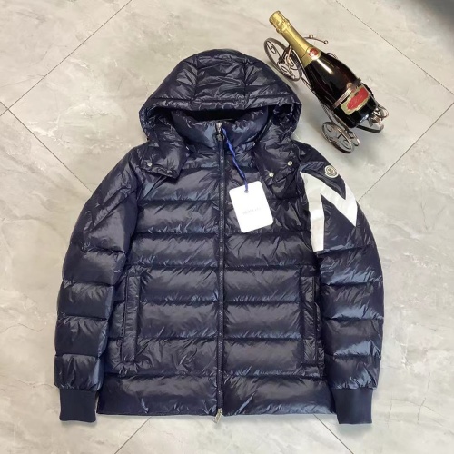 Moncler Down Feather Coat Long Sleeved For Unisex #1245013 $160.00 USD, Wholesale Replica Moncler Down Feather Coat