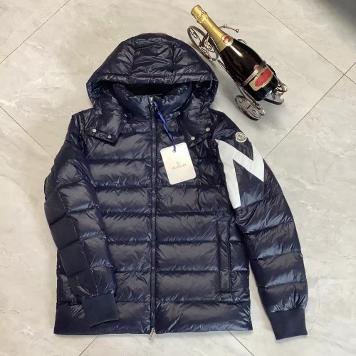 Replica Moncler Down Feather Coat Long Sleeved For Unisex #1245013 $160.00 USD for Wholesale