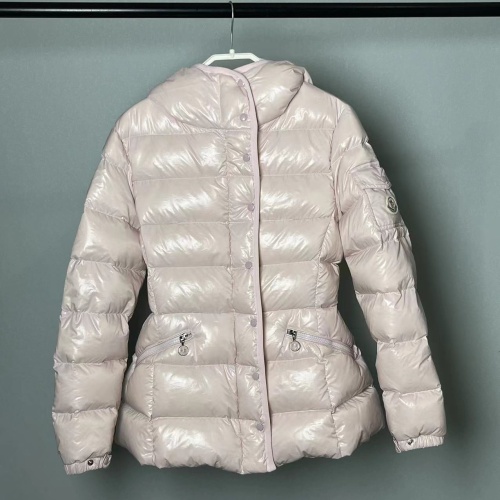 Moncler Down Feather Coat Long Sleeved For Women #1245017 $170.00 USD, Wholesale Replica Moncler Down Feather Coat