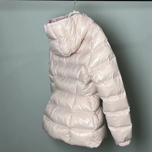 Replica Moncler Down Feather Coat Long Sleeved For Women #1245017 $170.00 USD for Wholesale