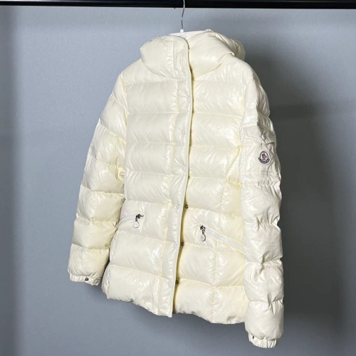 Replica Moncler Down Feather Coat Long Sleeved For Women #1245018 $170.00 USD for Wholesale