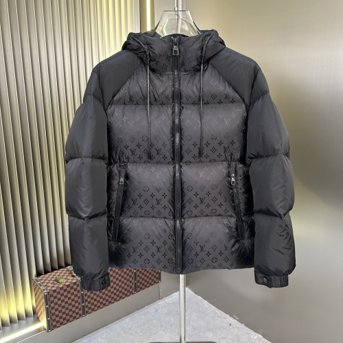 Louis Vuitton LV Down Feather Coat Long Sleeved For Men #1245033 $220.00 USD, Wholesale Replica Louis Vuitton LV Down Feather Coat