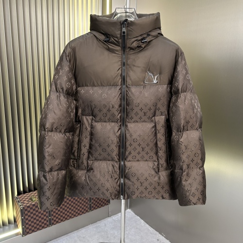 Louis Vuitton LV Down Feather Coat Long Sleeved For Men #1245034 $220.00 USD, Wholesale Replica Louis Vuitton LV Down Feather Coat