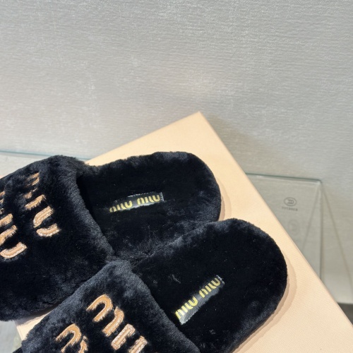 Replica MIU MIU Slippers For Women #1245045 $98.00 USD for Wholesale