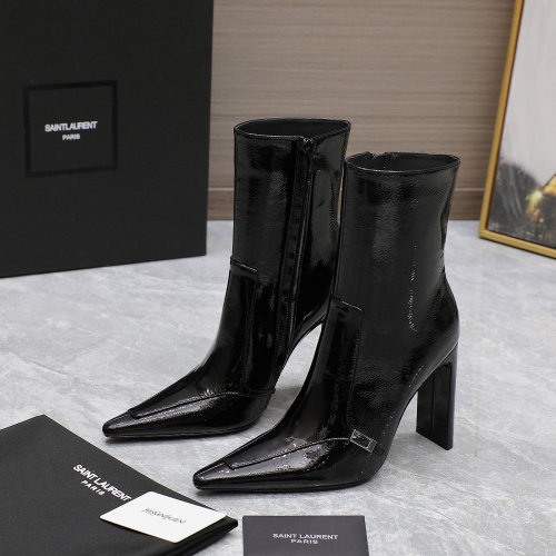 Yves Saint Laurent YSL Boots For Women #1245046 $150.00 USD, Wholesale Replica Yves Saint Laurent YSL Boots