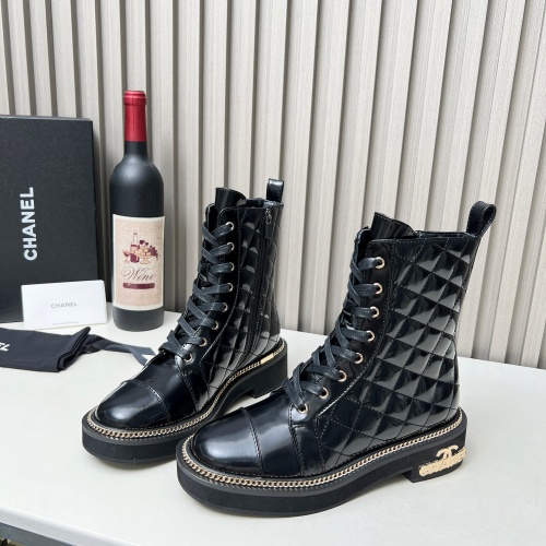 Chanel Boots For Women #1245049 $115.00 USD, Wholesale Replica Chanel Boots