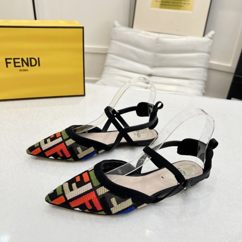 Fendi Sandal For Women #1245057 $100.00 USD, Wholesale Replica Fendi Sandal