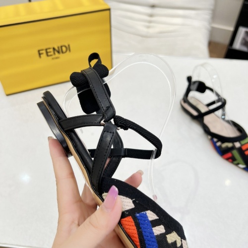 Replica Fendi Sandal For Women #1245057 $100.00 USD for Wholesale