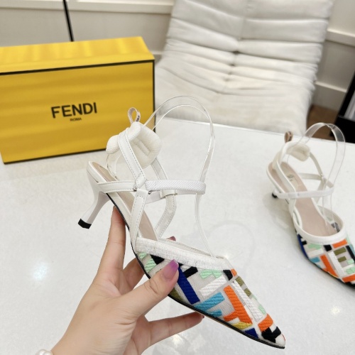 Replica Fendi Sandal For Women #1245058 $100.00 USD for Wholesale