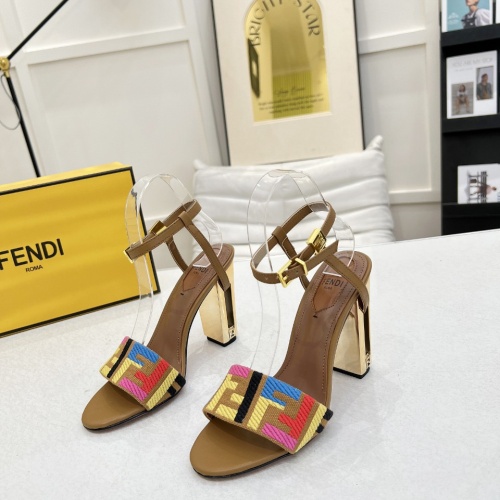 Fendi Sandal For Women #1245068 $100.00 USD, Wholesale Replica Fendi Sandal