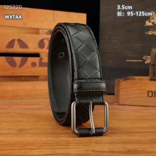 Replica Bottega Veneta AAA Quality Belts In Black For Men #1245070 $45.00 USD for Wholesale