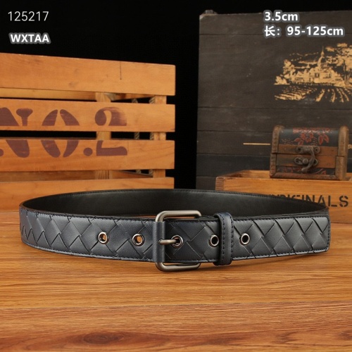 Replica Bottega Veneta AAA Quality Belts In Navy For Men #1245071 $45.00 USD for Wholesale