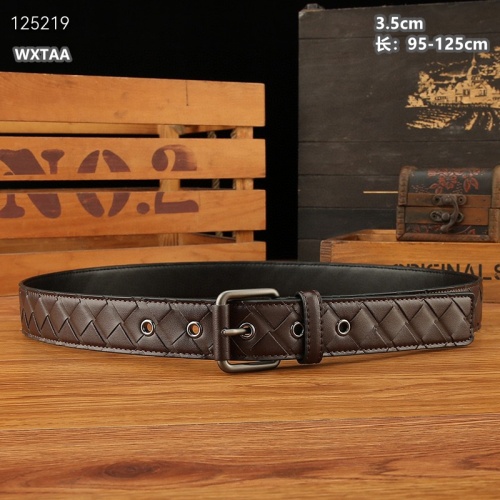 Replica Bottega Veneta AAA Quality Belts In Brown For Men #1245073 $45.00 USD for Wholesale