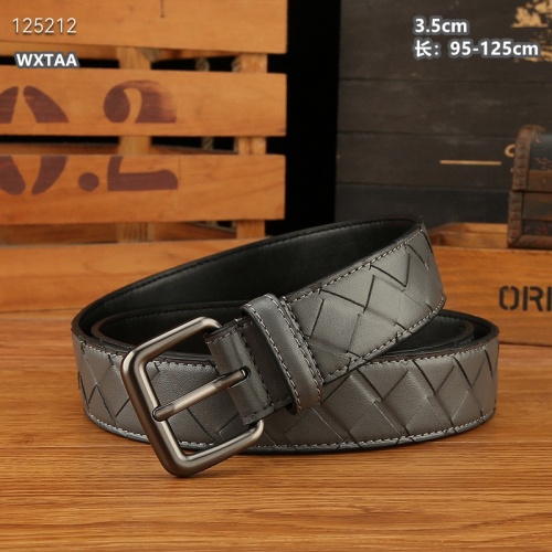 Bottega Veneta AAA Quality Belts In Gray For Men #1245080 $45.00 USD, Wholesale Replica Bottega Veneta AAA Belts