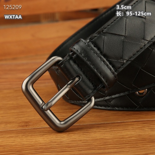 Replica Bottega Veneta AAA Quality Belts In Black For Men #1245086 $45.00 USD for Wholesale